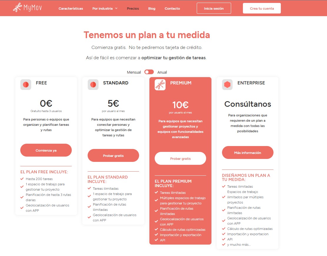 Pantalla de registro